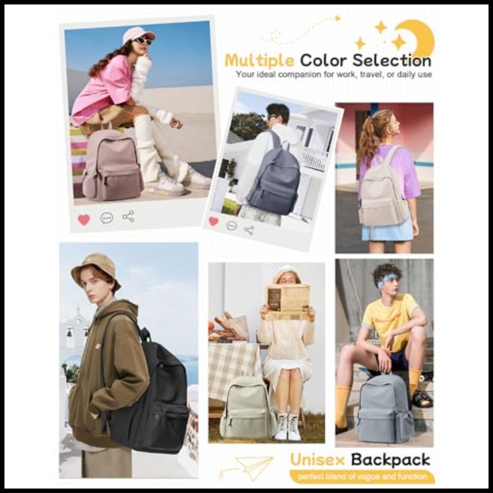 Waterproof Daypack Backpack Lightweight Casual Tr… - image 3